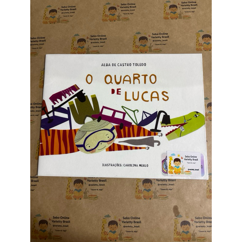livro O quarto de Lucas de Alba Castro Toledo