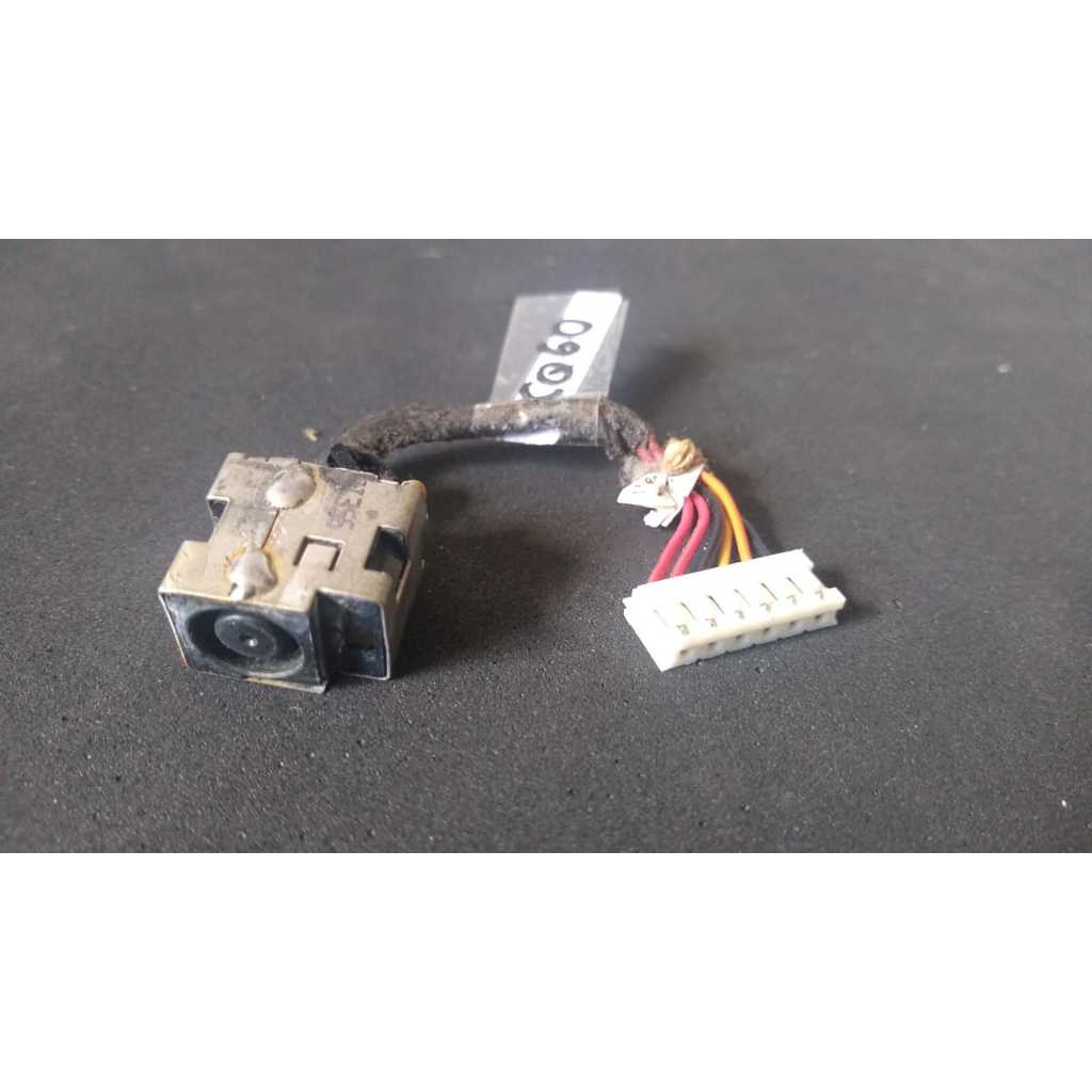 cabo dc jack  COMPAQ CQ 60 cq50  g60 50.4h515-001 conector pulga alimentacao energia carregamento de bateria