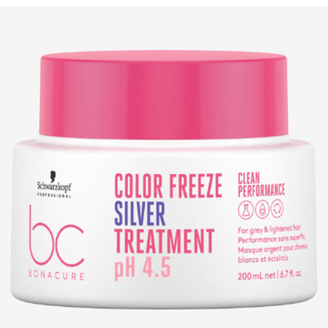 Bonacure Clean Perf. Másc de Trat. Color Freeze Silver 200ml