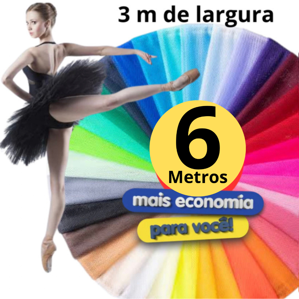 2 A 6 Metros FILÓ ARMAÇÃO LARGURA 3m