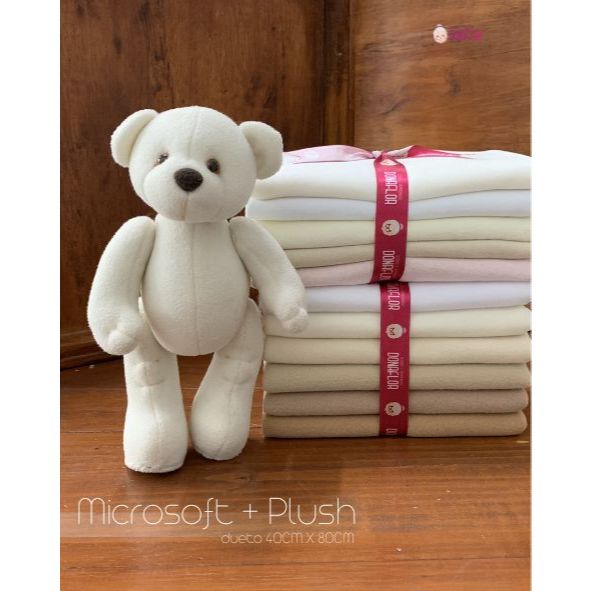 DUETO KIT 11TECIDOS TONS PELE PLUSH & MICROSOFT