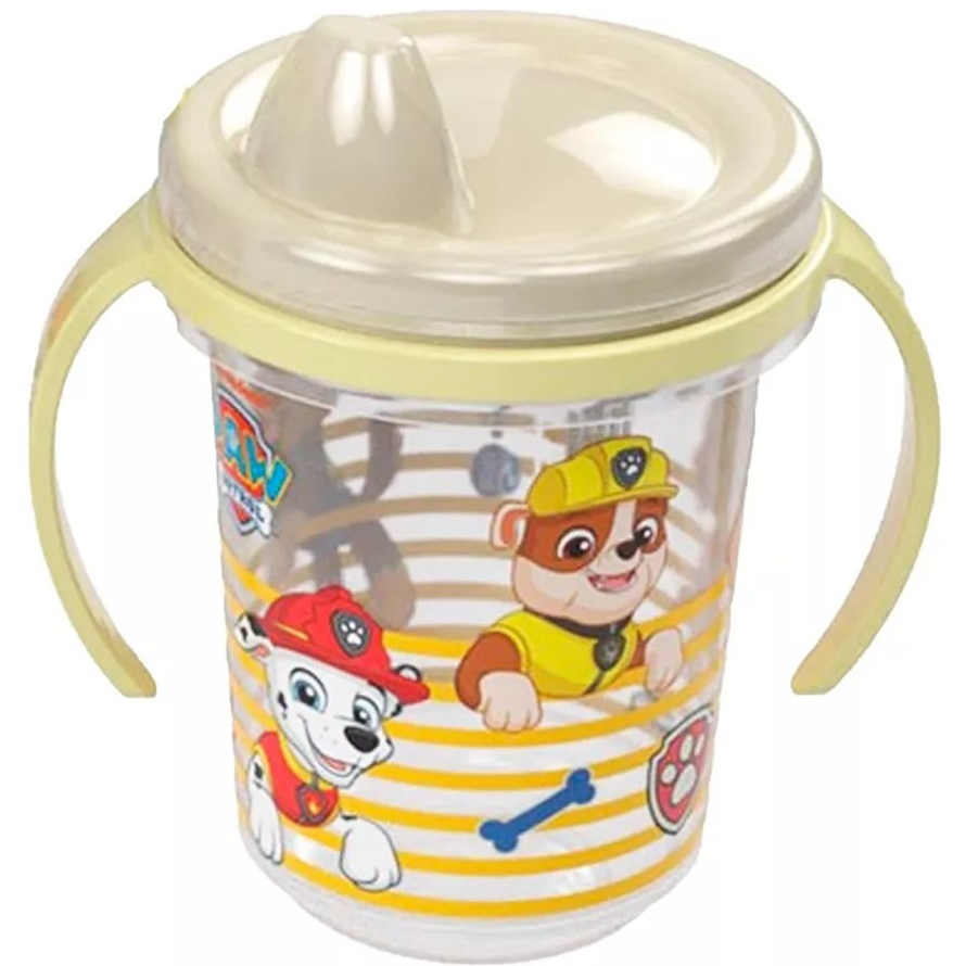 Copo de Transição com Alça Removível Patrulha Canina Plasútil Copo Plasutil Patrulha Canina em Oferta na Shopee