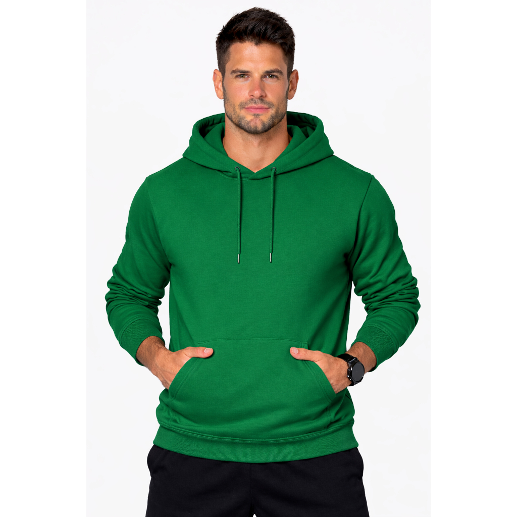 Moletom Canguru Unissex Liso Sem Estampa Masculino e Feminino Blusa de Frio Promoção Agasalho