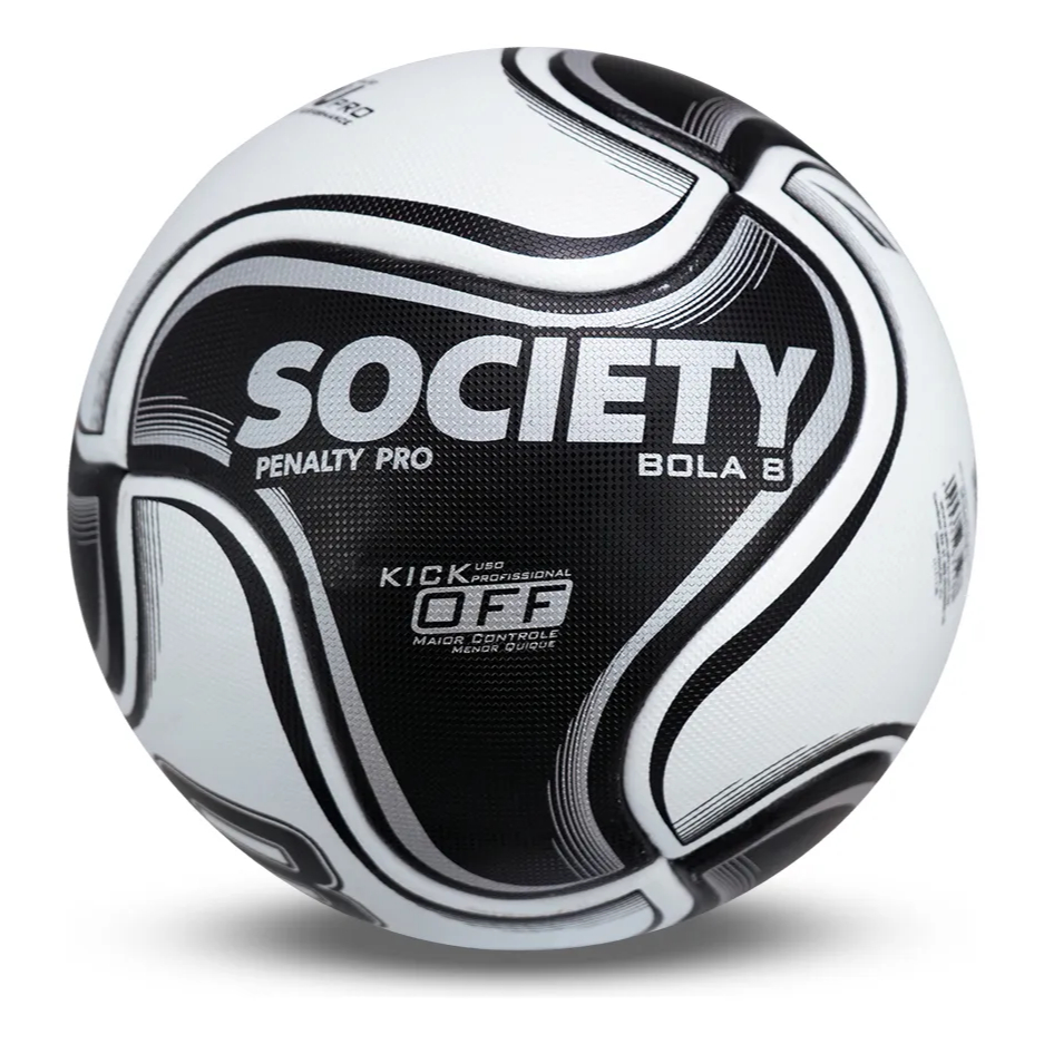 Bola Penalty Society 8 Pró XXIV Profissional Grama Sintética Kick Off