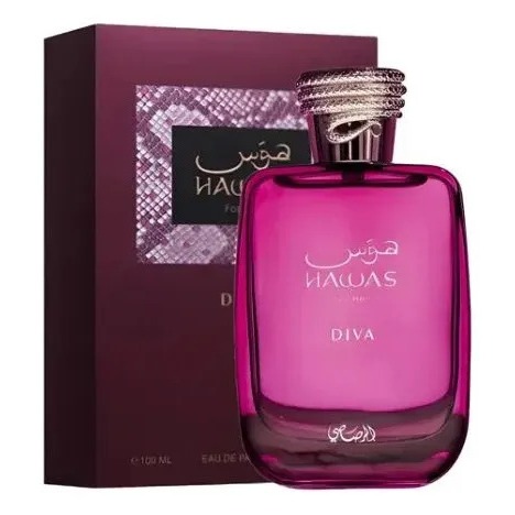 Perfume Árabe Rasasi Hawas For Her Diva 100ml