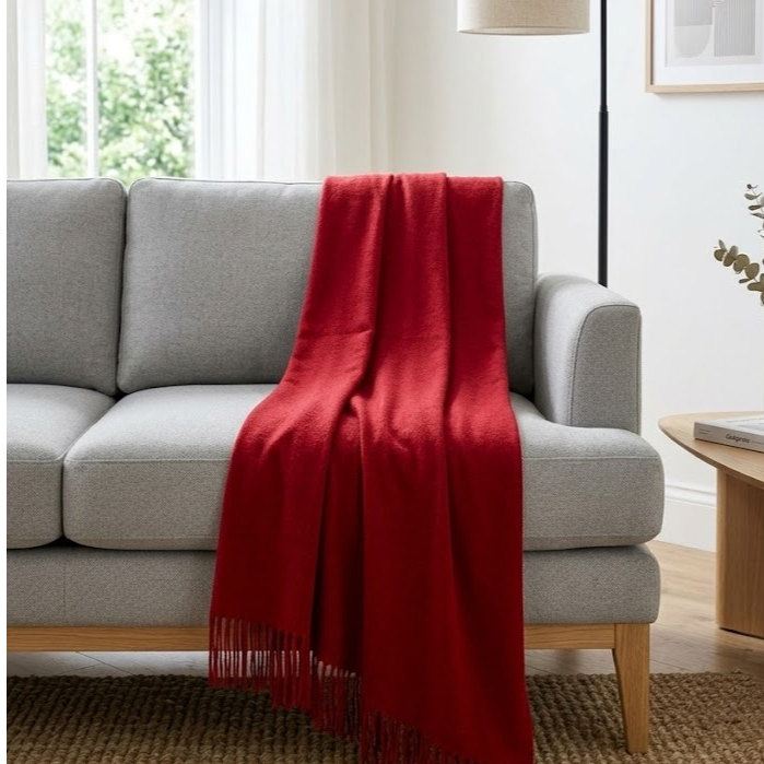 Manta Protetora e Decorativa Para Sofá  Algodão Tamanho 210x120 Capa Funcional Para Casa Elegante