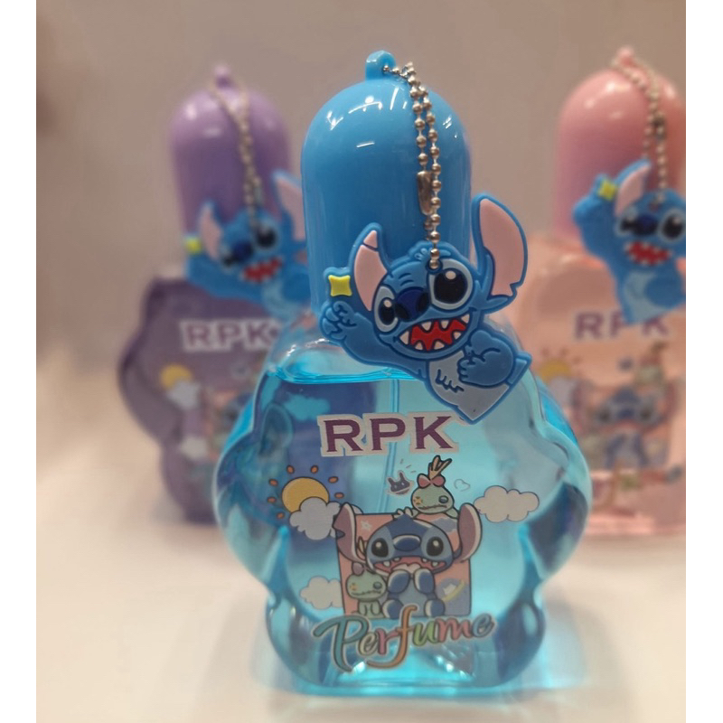 Perfume Infantil Stitch Disney RPK Original Azul Menino Menina Oferta