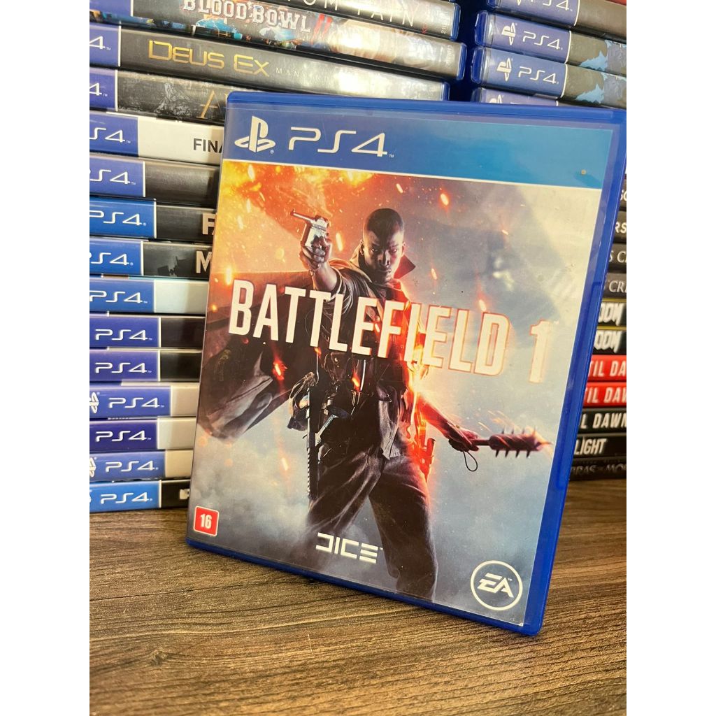 Jogo Battlefield 1 Playstation 4 PS4 mídia fisica
