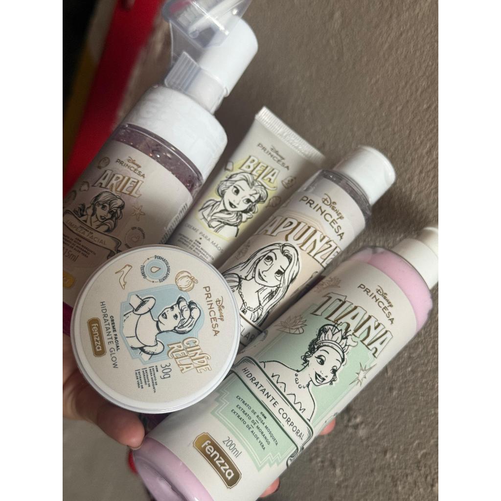 Kit Skincare Completo Fenzza Princesas Disney –  Cuidados com a Pele em Oferta na Shopee