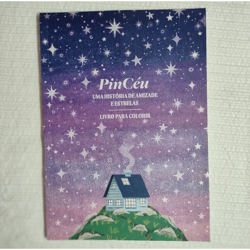 Livro Pincéu Uma história de amizades e estrelas livro para colorir