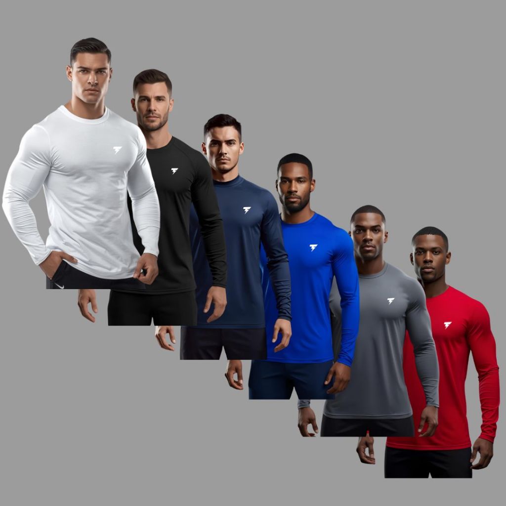 Camiseta Manga Longa Uv Proteção Solar Academia Ciclismo Pesca Praia em Oferta na Shopee