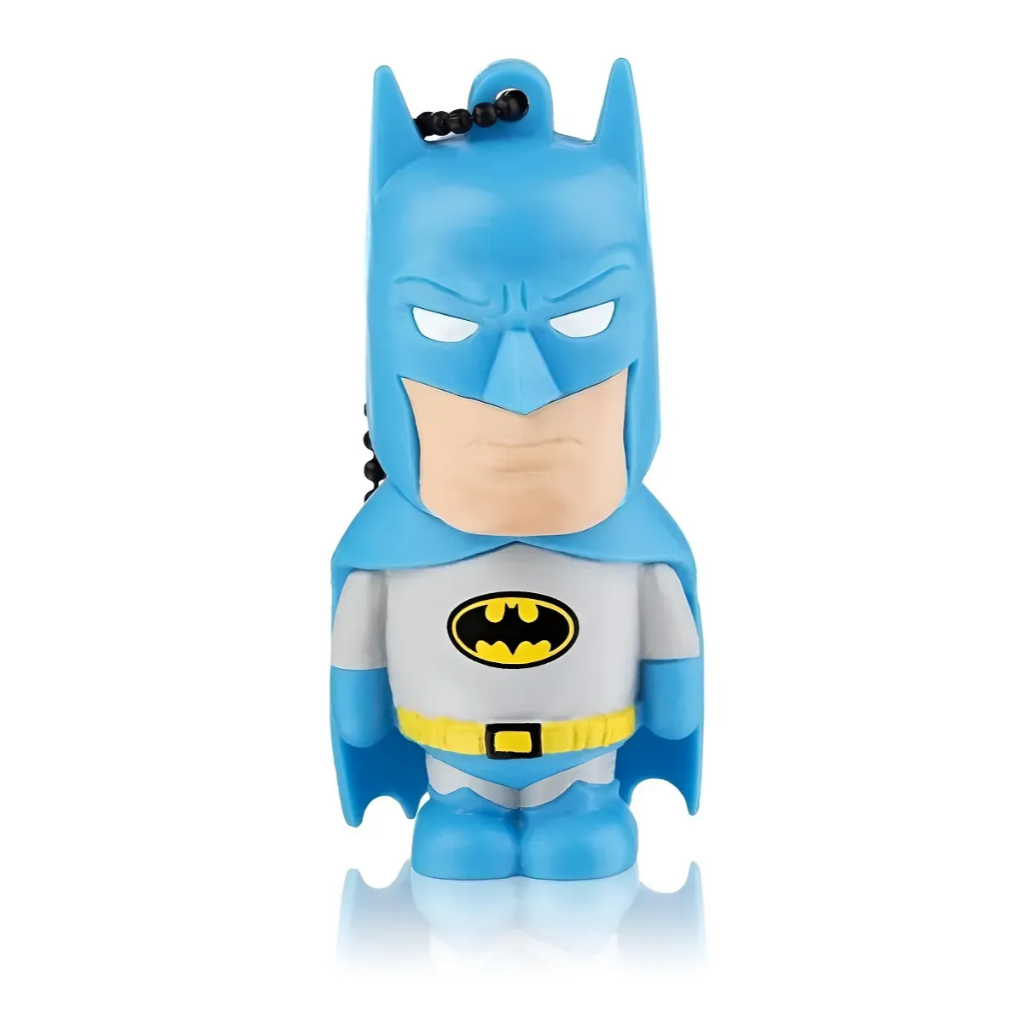 Pen Drive Dc Batman Clássico 8gb Usb Multilaser Pd093 Cor Azul-celeste/Cinza Batman (Classic)