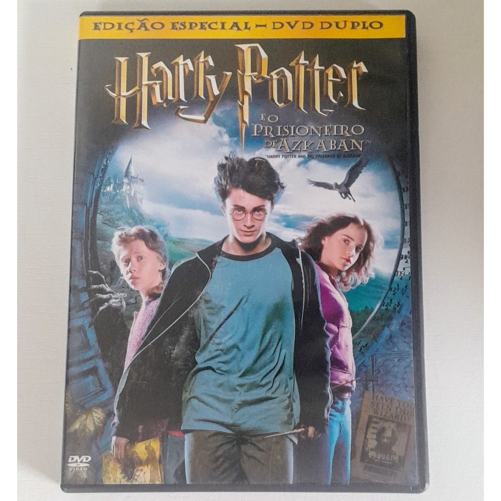 Dvd - Harry Potter E O Prisioneiro De Azkaban ( EDIÇÃO ESPECIAL - DVD DUPLO ) ORIGINAL