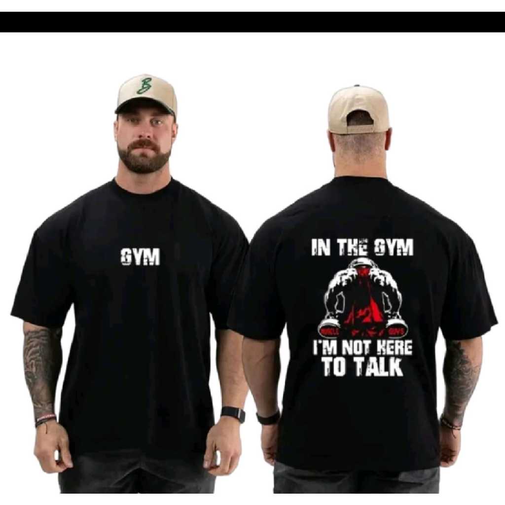 Camiseta Estampada Academia Masculina Camisa 100% Algodão Estilosa