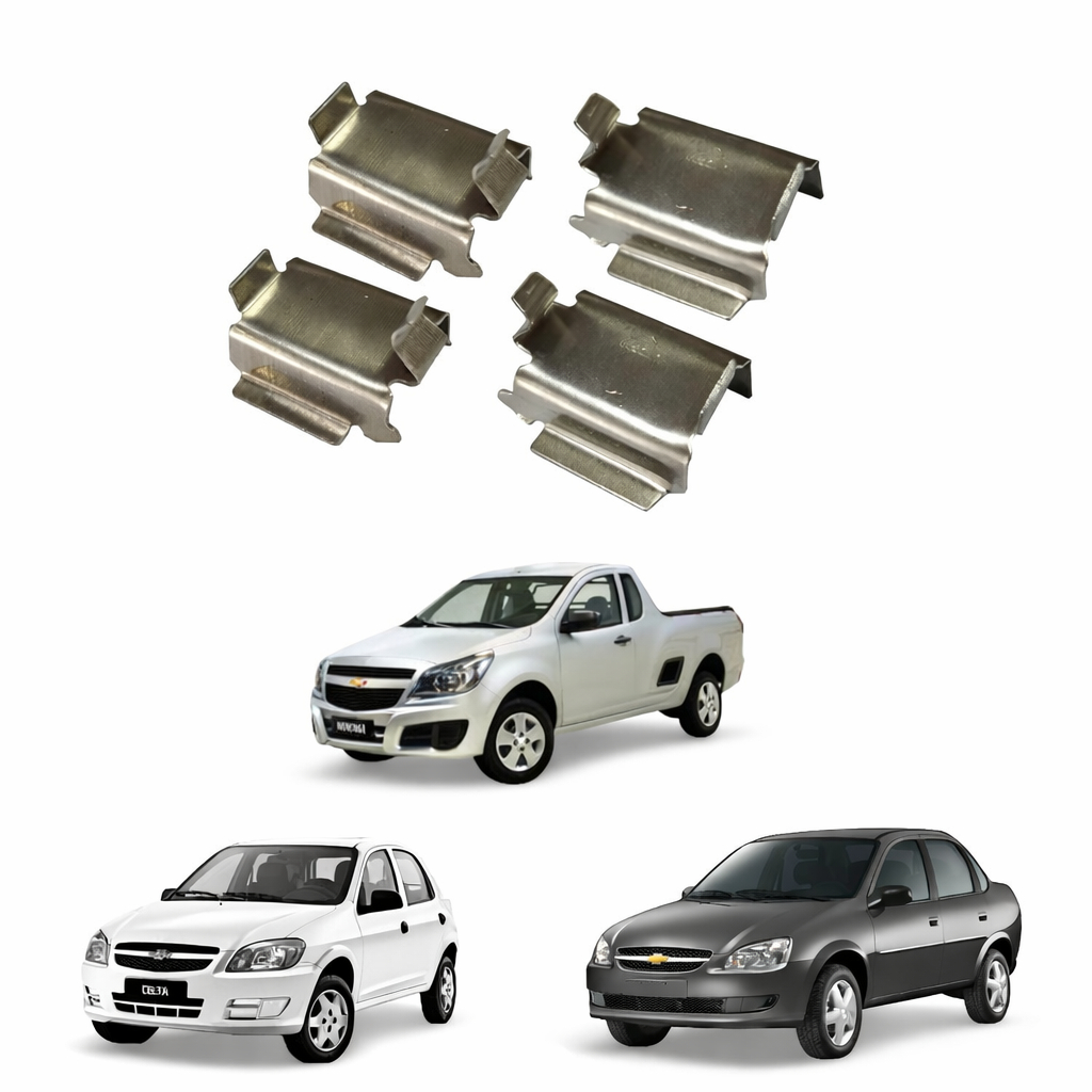 Kit Trava Pastilha Freio Dianteiro TRW  Corsa Montana Celta 2002 A 2015 em Oferta na Shopee