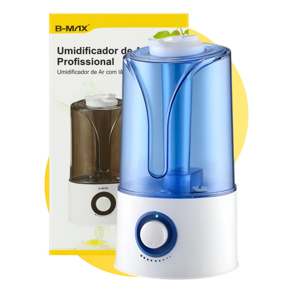 Umidificador de Ar Ultrassônico 3.5 Litros Grande Capacidade Silencioso Difusor Aromatizador