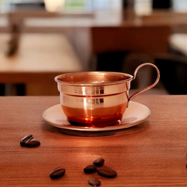 Xicara de Cafe/ Cha em Cobre 80ml
