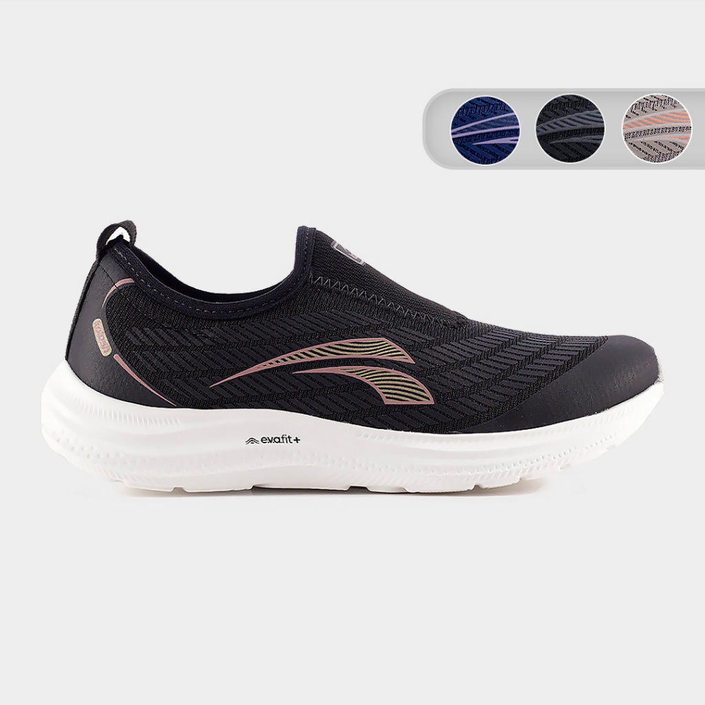 Tenis Casual Fitness Confort Caminhada Calce Facil Kolosh Slip On Evafit Feminino E0298