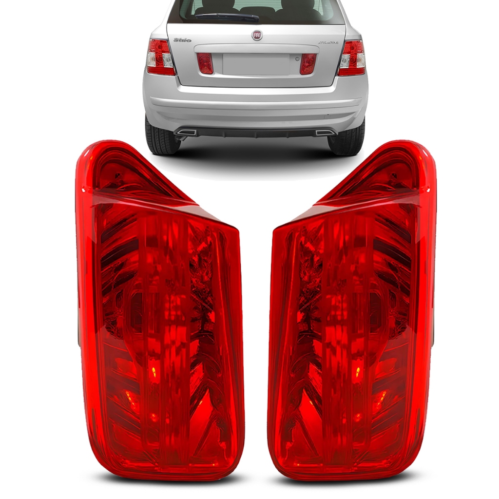 Lanterna Traseira Stilo 2008 2009 2010 2012 Tampa Rubi