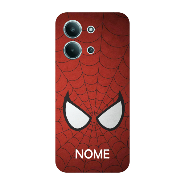 Capinha para Xiaomi RedMi 15C Anti Impacto Personalizada - Homem Aranha Spider Man com nome
