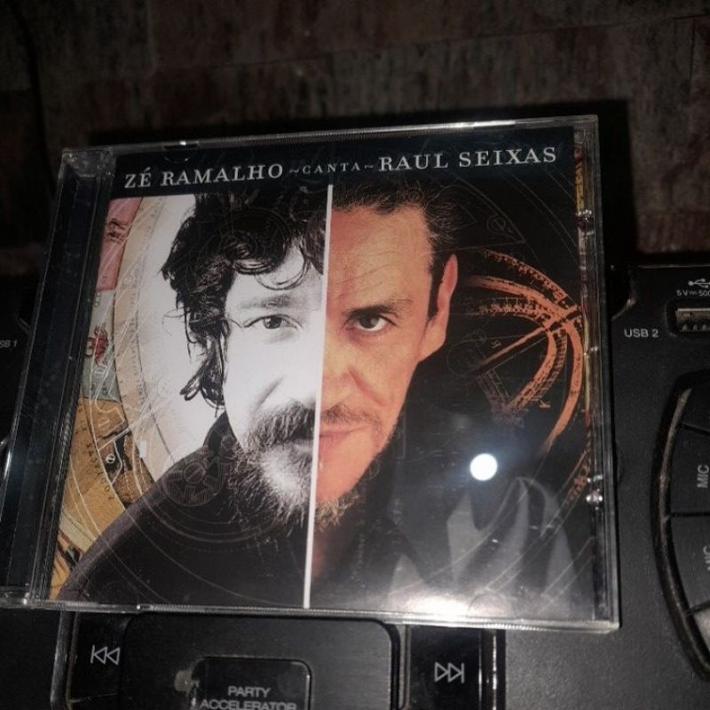 CD ORIGINAL- ZÉ RAMALHO "Canta Raul Seixas" de época  NACIONAL/ACRÍLICO/EXCELENTE ESTADO