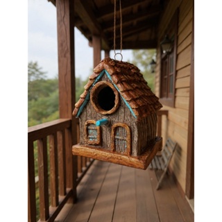 Casa de Passarinho Ninho Ar Livre Decoração Jardim Área Externa Quintal Varanda em Oferta na Shopee