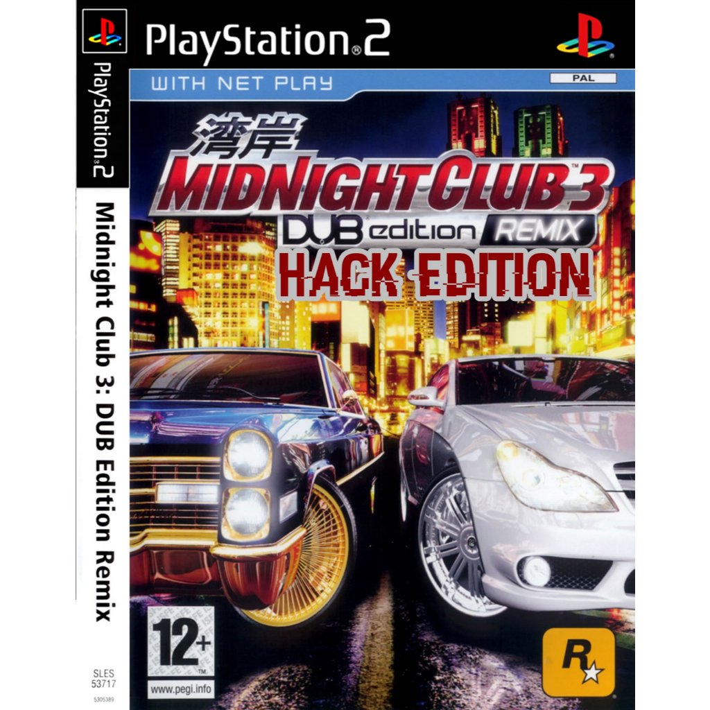 Midnight Club 3 Dub Edition Remix Hack Edition - Ps2  | Smart Games Br