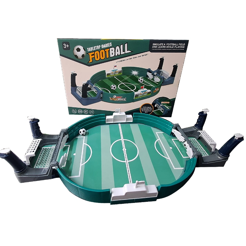Mini Jogo campo Futebol De Mesa toptable soccer Portátil Brinquedo Infantil Adulto