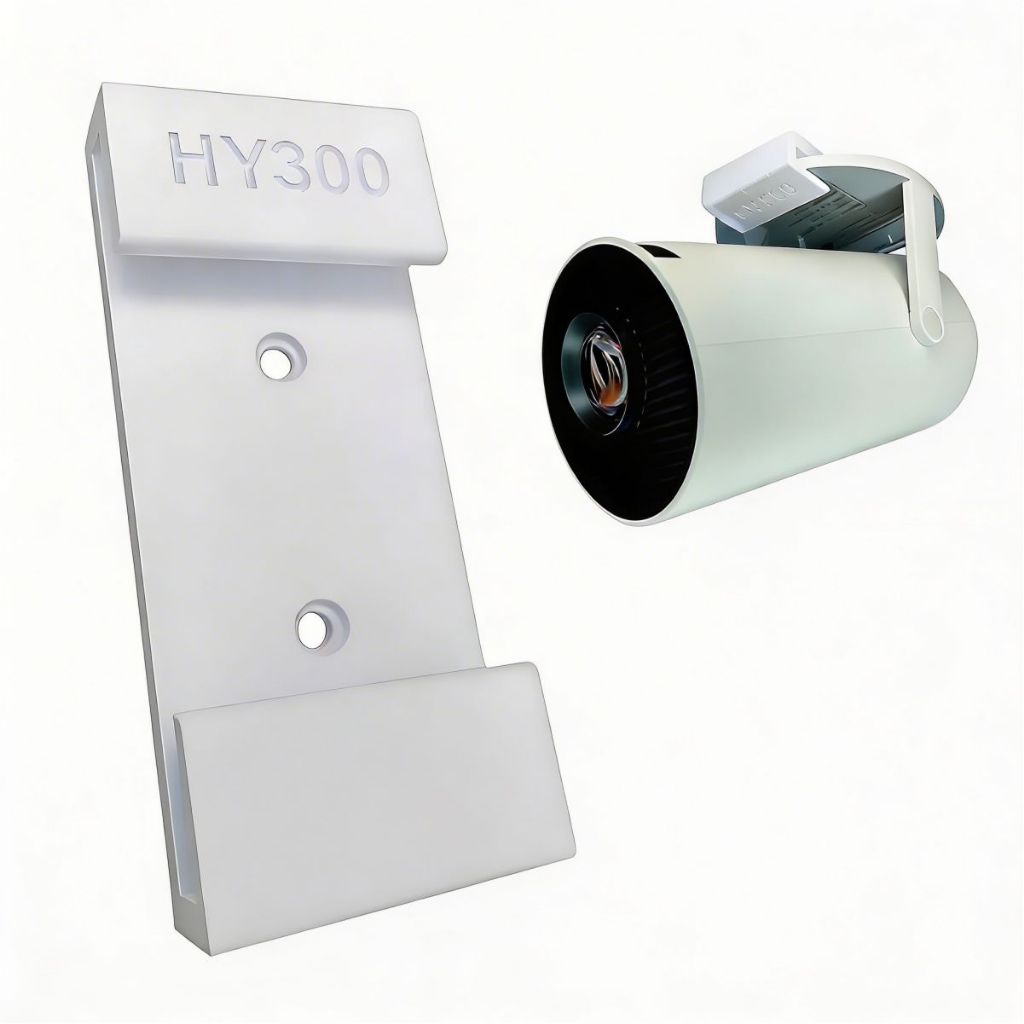 Suporte Projetor HY300 Ajustável Teto e Parede Preto com Kit Instalação