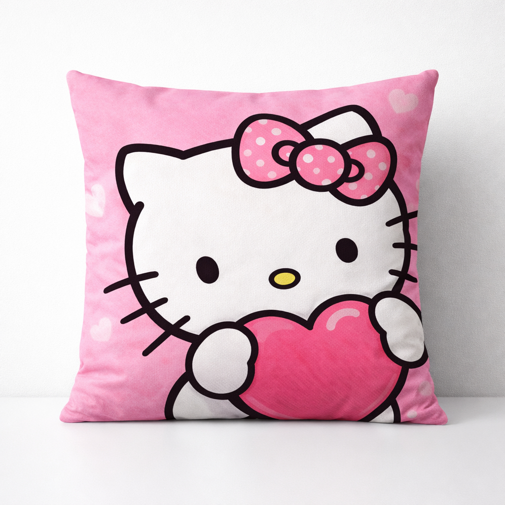ALMOFADA COMPLETA HELLO KITTY  - TAMANHO 30X30 em Oferta na Shopee