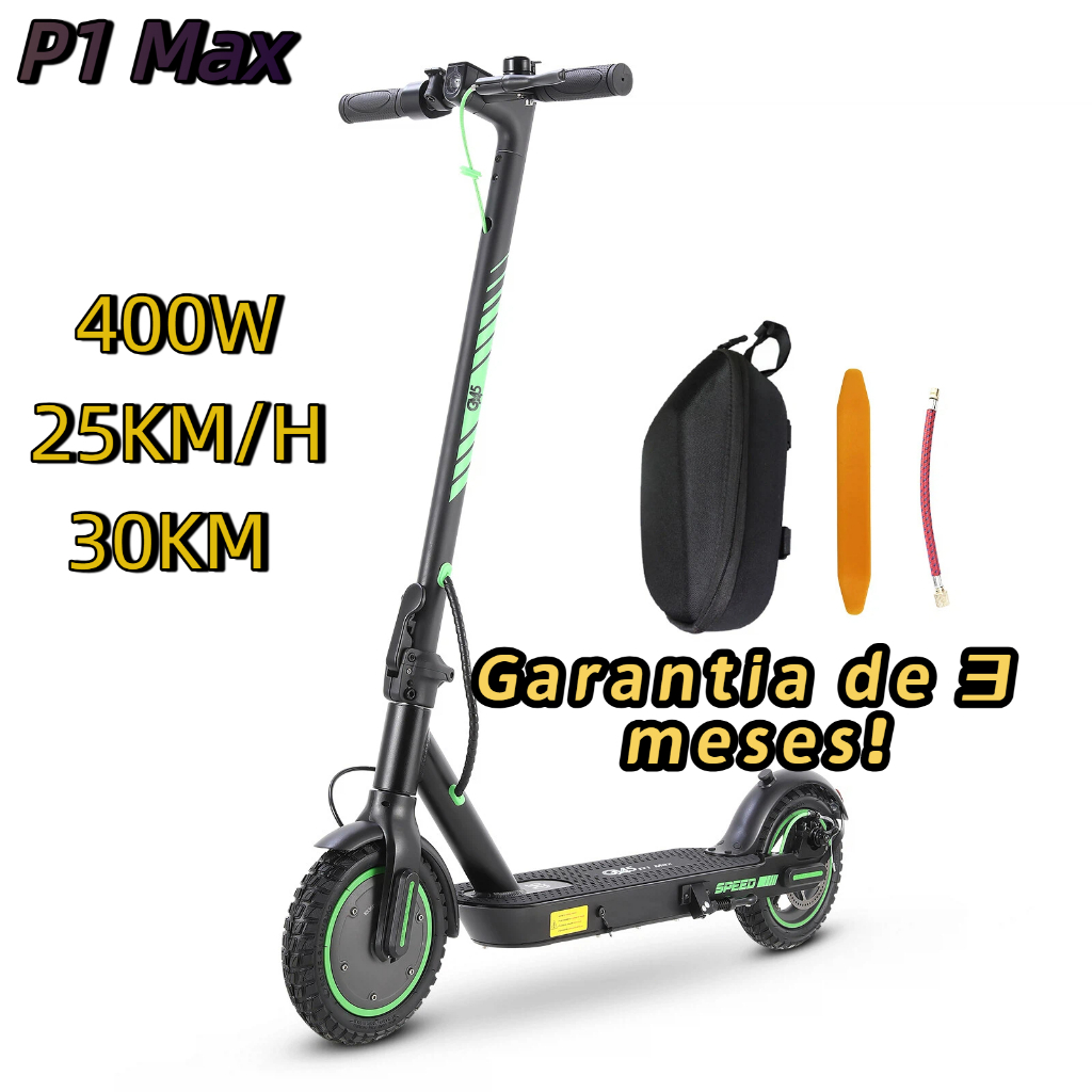 Gm5 P1 Max Patinete Elétrico Scooter 400w 30km 25km/h
