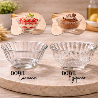 Jogo De Sobremesa Tigela Bowl 3,6 ou 12 Peças 250ml Potes Em Vidro