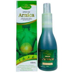 Spray Para Massagem de Arnica Fácil Aplicação que Promove Alívio 130ml NatyFlora 1 Unidade
