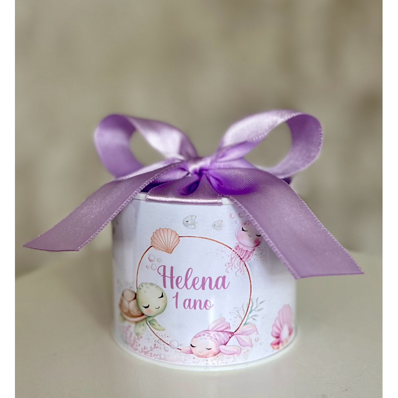 Kit tubolatas personalizadas fundo do mar • Lembrancinha maternidade | aniversário | chá de bebê • 5x6 - Vários temas em Oferta na Shopee