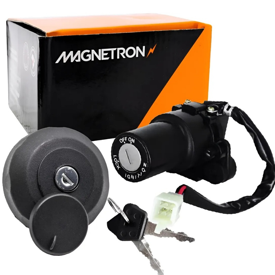 Kit Chave Ignição Ybr 125 Xtz 125 2000 2001 2002 2003 2004 2005 (2 Peças)