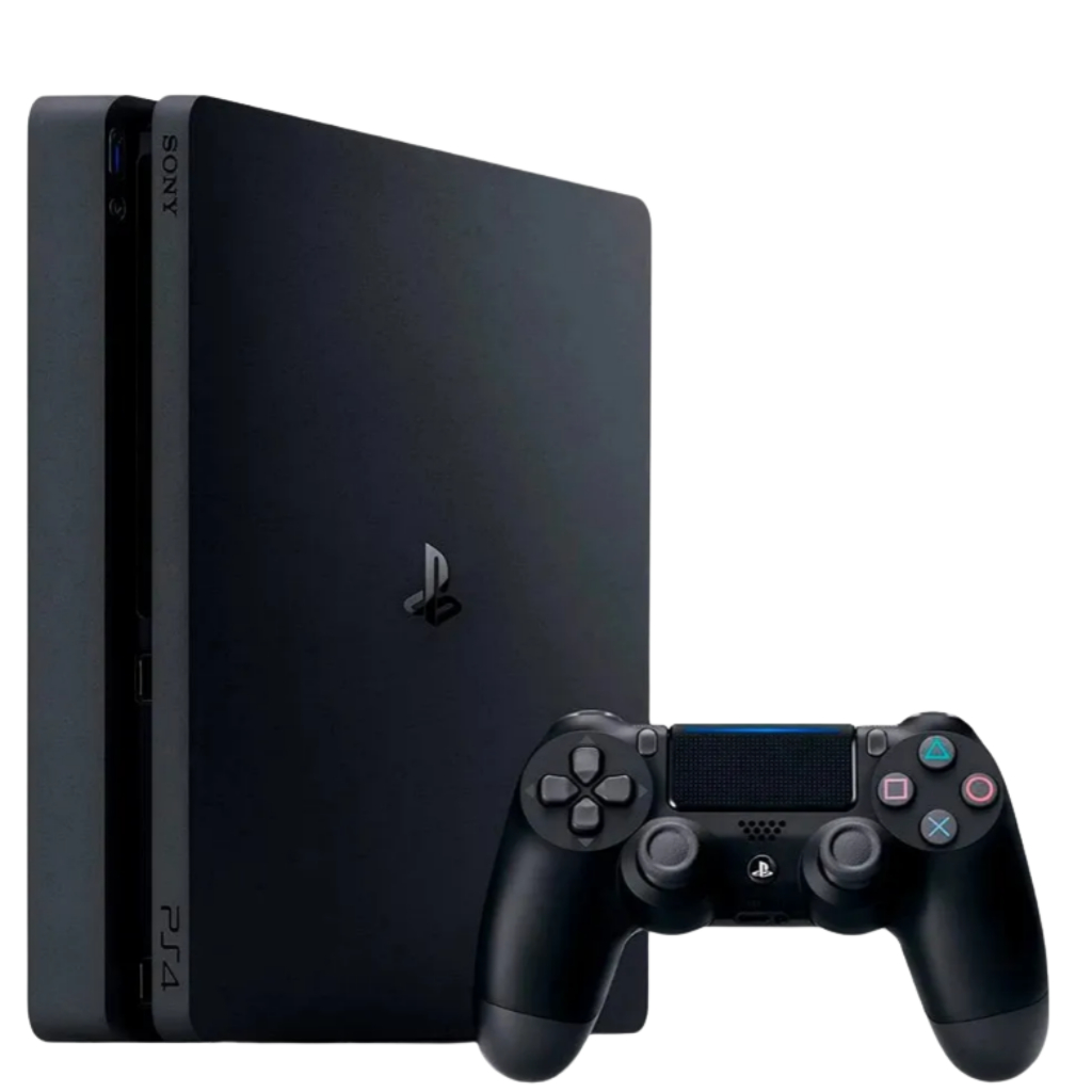 PlayStation 4 Slim + 1 Controle + Jogo a Escolha - 1TB - Semi Novo