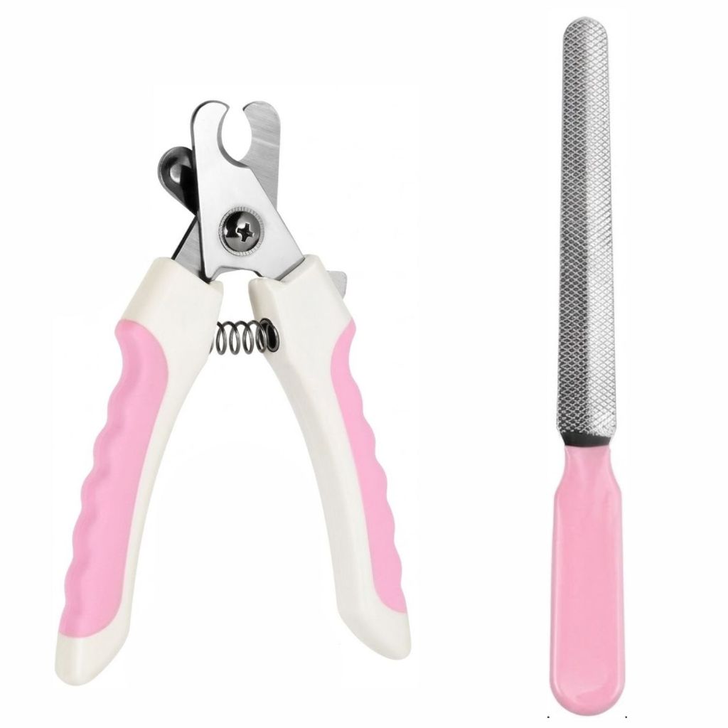 Cortador Alicate Unha Pet Com Lixa Acabamento caes e Gatos