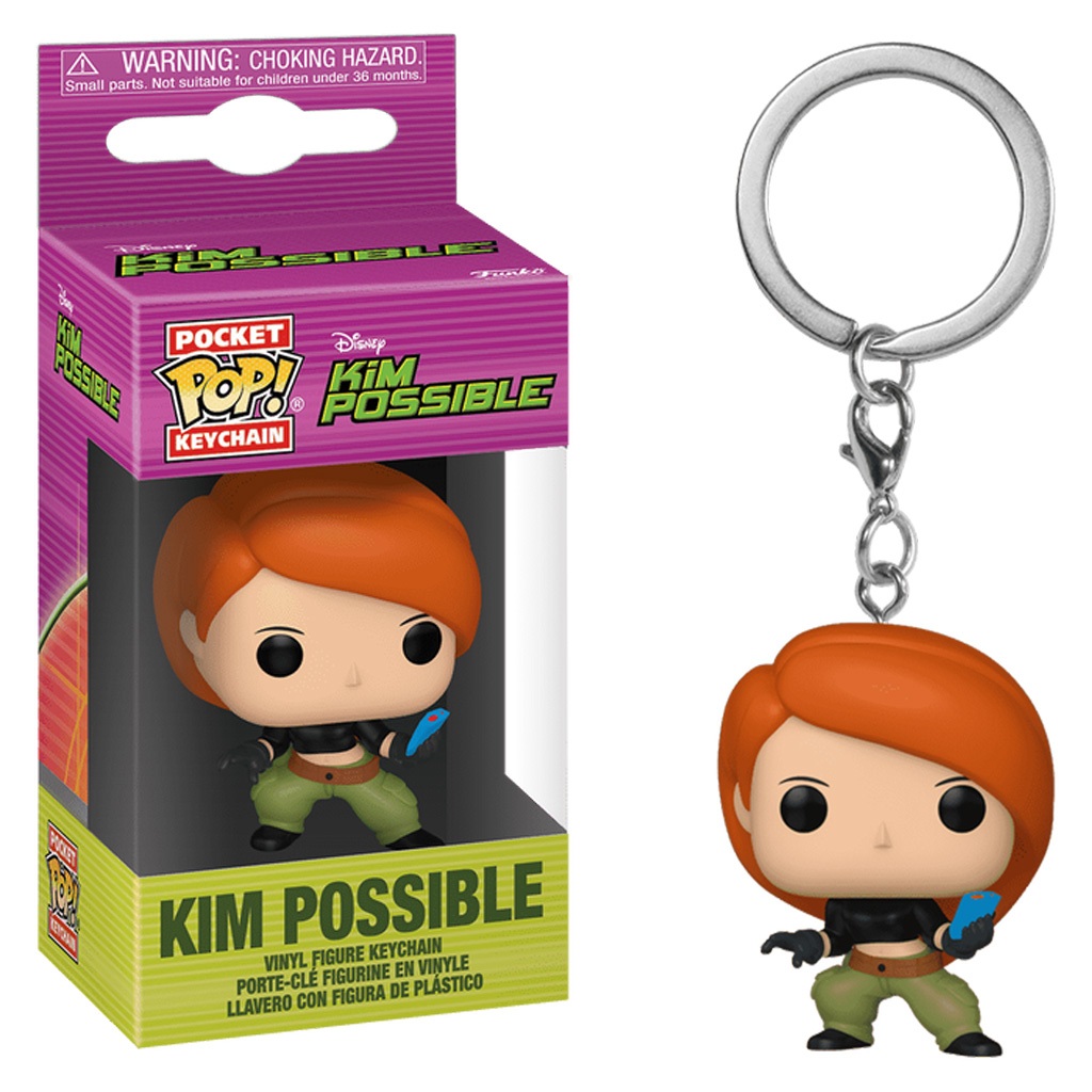 FUNKO POP KEYCHAIN KIM POSSIBLE KIM POSSIBLE 83527 NOVO ORIGINAL