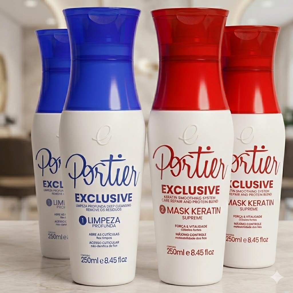 Kits Progressiva Portier Exclusive 250ml em Oferta na Shopee