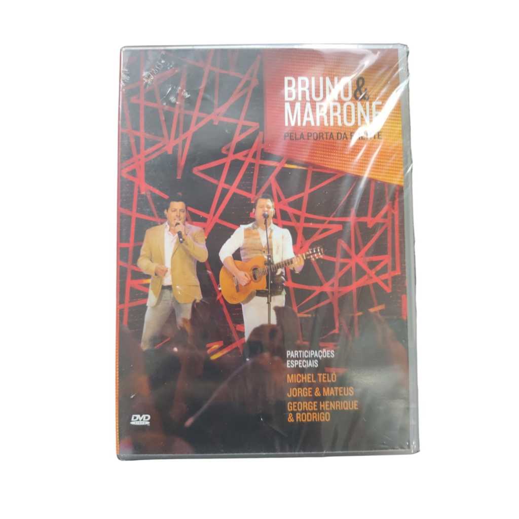 Dvd Bruno E Marrone Pela Forte Da Frente Novo Lacrado
