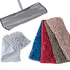 Kit Esfregão Chenille 6 unidades Limpeza - Panosul