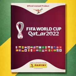 Álbum de Figurinhas Colecionável Copa do Mundo 2022 - Panini