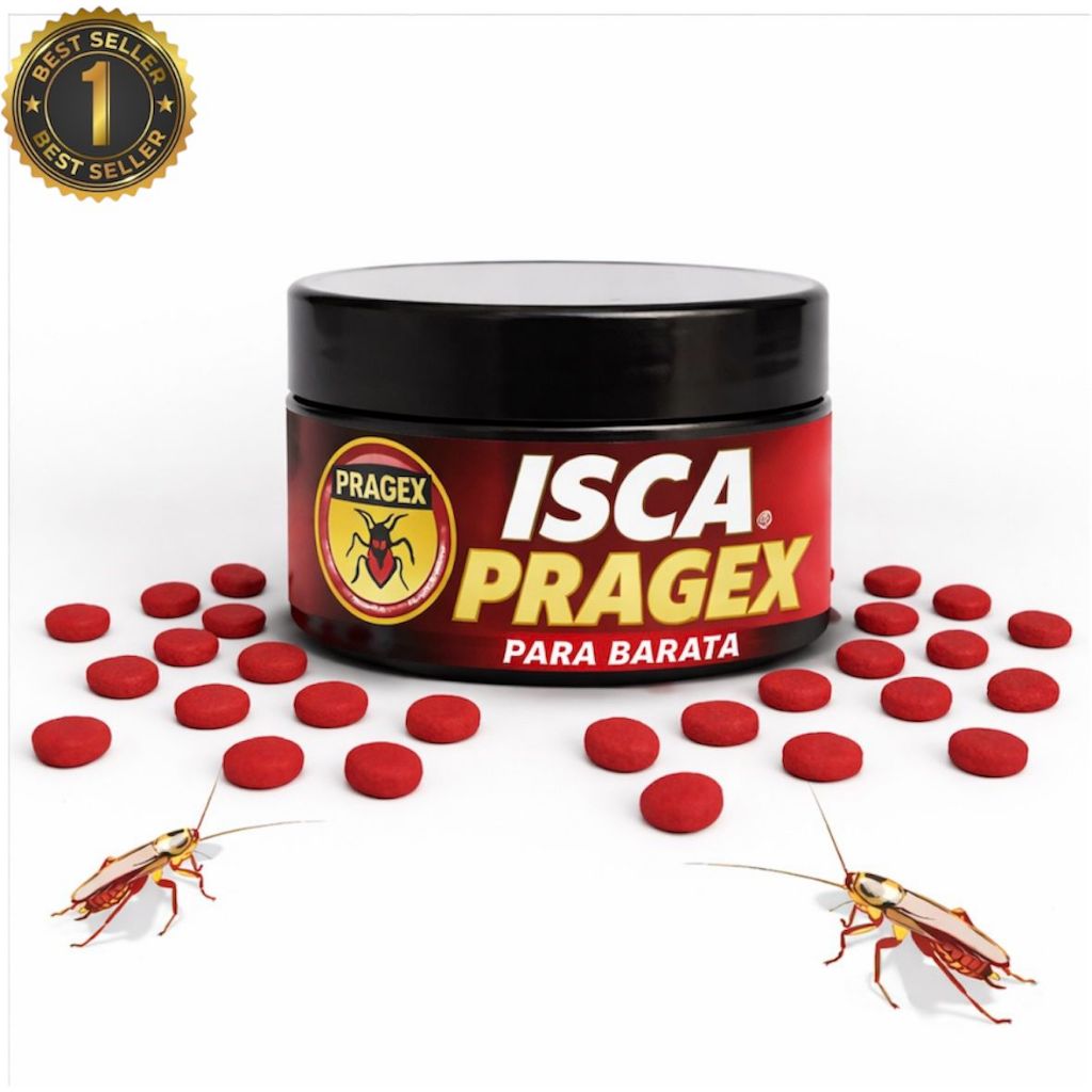 Isca Granulada PRAGEX Para Barata Francesinha e Esgoto 33 gramas Inseticida em Oferta na Shopee