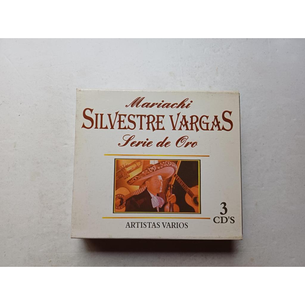 Box Mariachi Silvestre Vargas Serie de Oro - 3 Cds - Artistas Varios