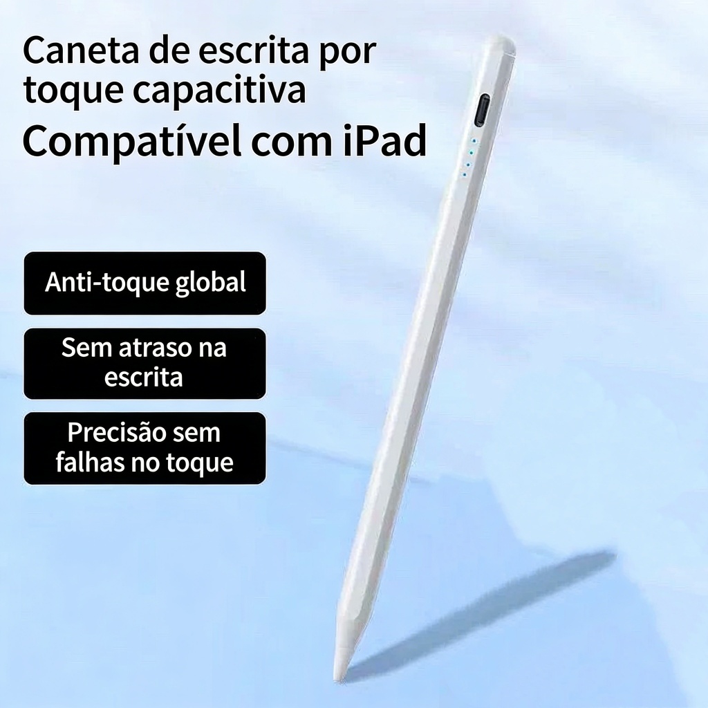 Caneta Stylus Ativa Universal para Dispositivos Touchscreen,Sem Atraso,Material de AlumínioDurável em Oferta na Shopee