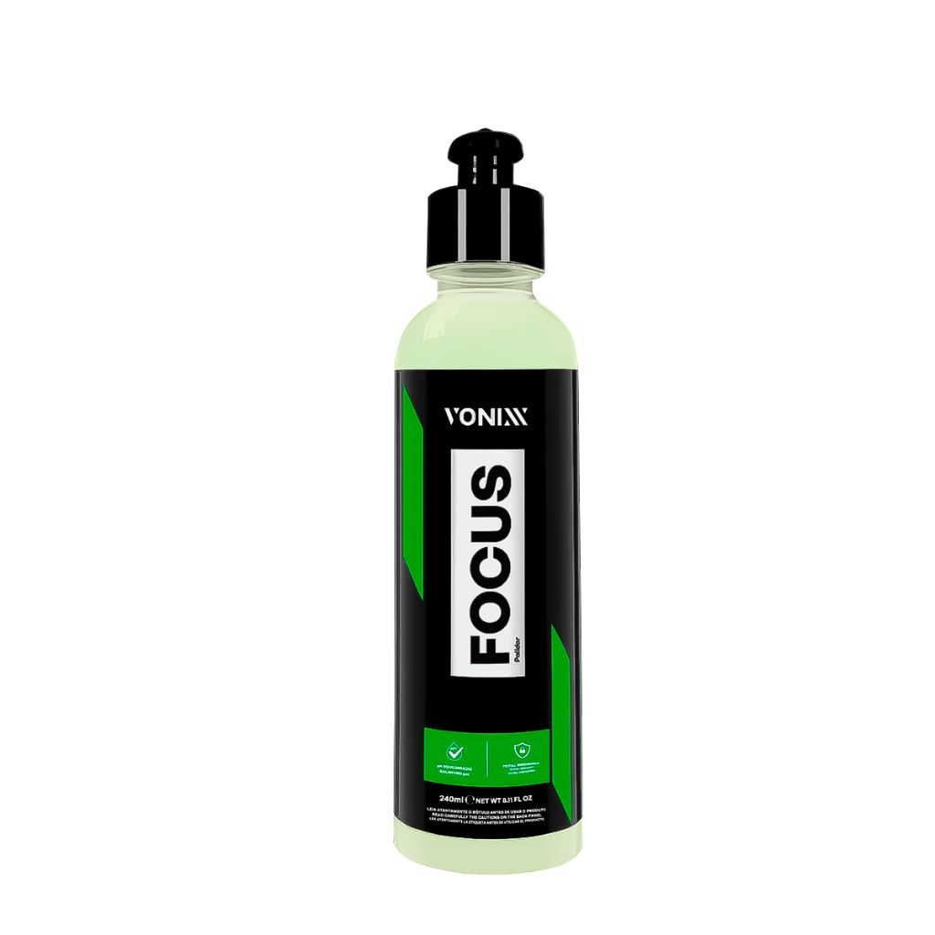 Focus 240ml Vonixx Removedor de Manchas para Vidros Automotivos