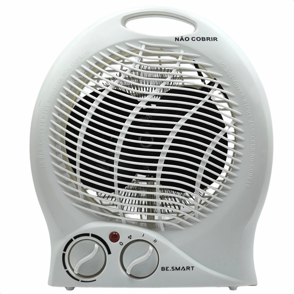 Aquecedor De Ambiente Elétrico Portátil 2000w Potência Controle Temperatura 220v