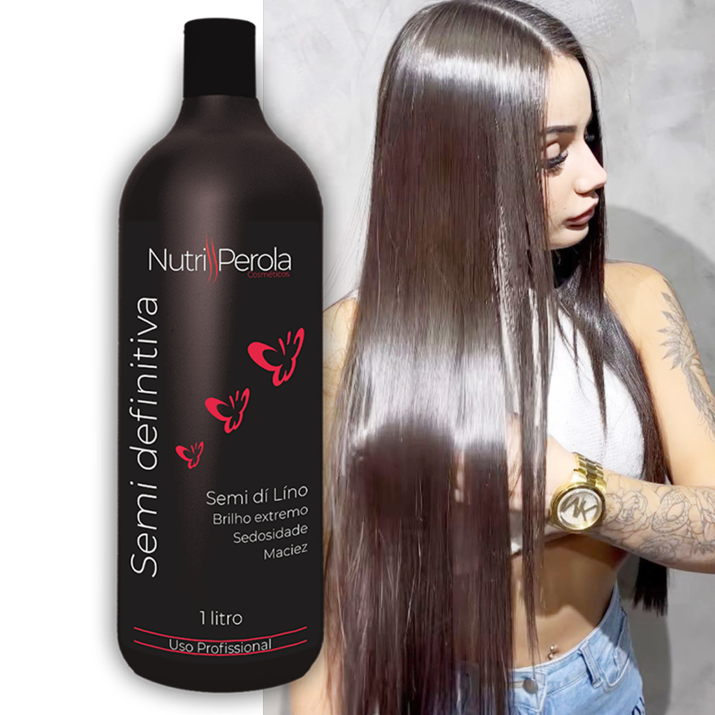 Progressiva Marroquina Profissional 1000ml | Liso Natural Sem Frizz + Brilho Intenso com Argan