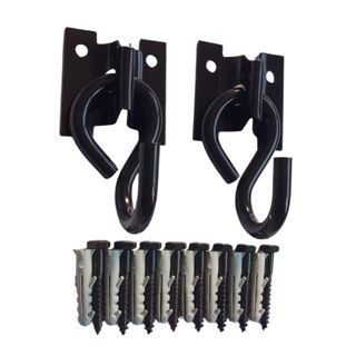 Kit Gancho De Rede Black Reforçado 270Kg em Oferta na Shopee