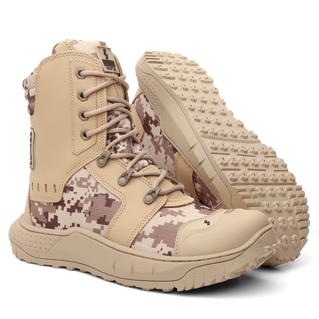 BOTA MILITAR ROTA COURO NOBRE BIQUEIRA PVC